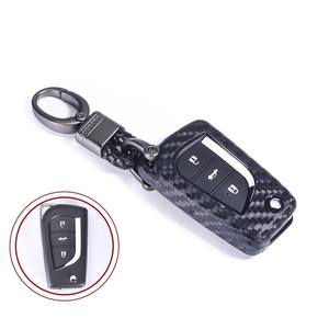 CRH voiture télécommande porte-clés housse en Silicone adapté pour Toyota Auris Corolla Avensis Verso Yaris <span class=keywords><strong>Aygo</strong></span> Scion TC IM 2015 2016 Camry RAV - Product Image 2