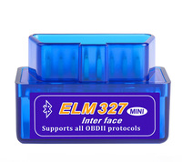 Scanner OBD 2/OBD Connecteur Mini ELM327 V1.5, Adaptateur Outil Scanner Voiture OBD Super Mini ELM327 Lecteur de Codes