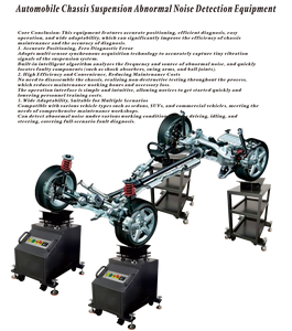 Testeur de châssis de simulateur de détecteur de bruit anormal de suspension d'acier inoxydable - Product Image 5