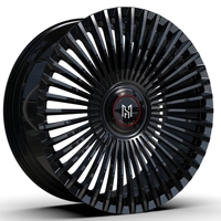 Jantes en alliage personnalisées de 17 à 24 pouces, roues forgées à rayons multiples pour Land Rover Defender, Range Rover Sport, Velar, Evoque, Cadillac
