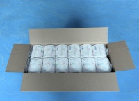 Papel Higiénico Blanco Premium, Suave y Resistente, 100% Pulpa Virgen, Desechable por el Inodoro, 2 Capas, 160 Hojas, con Grabado Personalizado