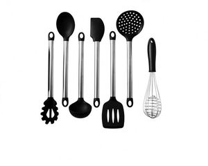 Juego de Utensilios de Cocina de Silicona, Herramientas de Cocina Antiadherentes Resistentes al Calor, el Mejor Juego de Utensilios de Cocina con Acero Inoxidable - Product Image 4