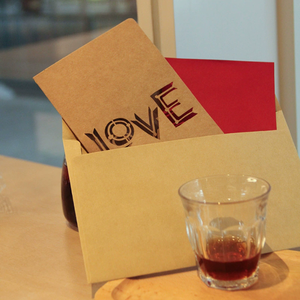 Thiệp chúc mừng Ngày Valentine tùy chỉnh với phong bì in offset cho đám cưới và tốt nghiệp - Product Image 2