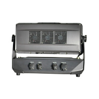 Projecteur LED ZY Haute Puissance 40x20W RGBW Ra80 en Alliage d'Aluminium, 50000 Heures, IP65, DMX512, Dimmable, pour Scène, Architecture Murale et Aménagement Paysager Extérieur