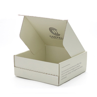 Emballage Personnalisé en Carton Ondulé Recyclable Boîtes d'Expédition Auto-Adhésives avec Bande Déchirable Impression Écologique