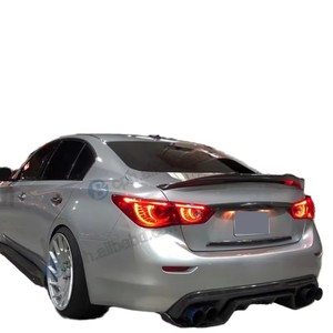 AD Style Carbon Fiber <strong>Rear</strong> <strong>Spoiler</strong> High Wing Swan Neck <strong>Spoiler</strong> Accessories for BMW G80 G82 G83 4 Series M Cars - Product Image 6