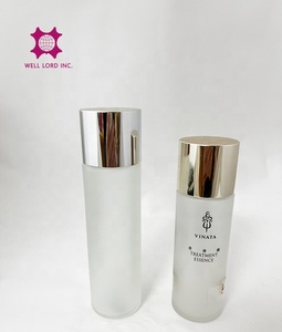 Botella de tóner de 100ml, frasco de suero, vidrio esmerilado, cosmético - Product Image 3