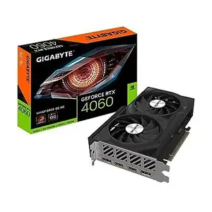 GIGABYTE GeForce RTX 4060 игровая OC 8 ГБ GDDR6 128 бит rtx4060 Windforce Oc 8 ГБ видеокарта