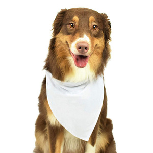 Bandane Bianche Lisce all'Ingrosso, Foulard Triangolari per Animali Domestici, Bandane Multifunzionali per Cani da Esterno per Sublimazione Fai-da-Te - Product Image 2