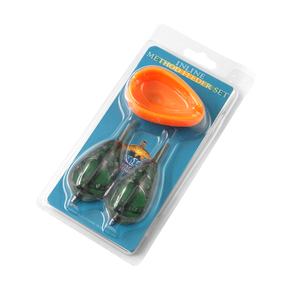 Neue Art Karpfen Angeln Kunststoff <span class=keywords><strong>Feeder</strong></span> Form Köder Metall <span class=keywords><strong>Feeder</strong></span>, 2 Stück <span class=keywords><strong>Methode</strong></span> Fee Inline mit TPE Soft Mould Set - Product Image 2
