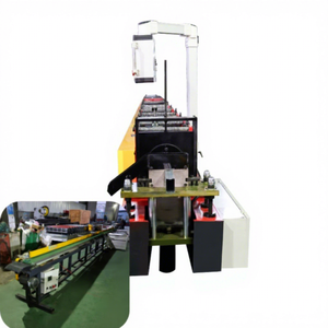 เครื่องขึ้นรูปโลหะแบบม้วนที่แข็งแรงทนทาน ให้ผลผลิตสูง พร้อมกล่องเกียร์ที่แข็งแรง สำหรับผลิตโครงสร้างเหล็ก โปรไฟล์ท่อเหล็กสี่เหลี่ยม - Product Image 1