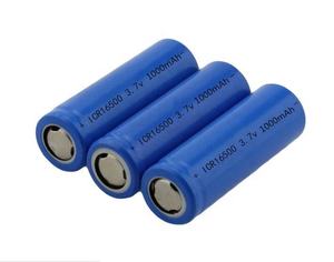 HWE 인증 충전식 <span class=keywords><strong>16500</strong></span> 셀 <span class=keywords><strong>3.7V</strong></span> 1000mAh 1200mAh 리튬이온 18650 배터리 - Product Image 1