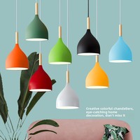 Lustre LED en fer de style nordique à trois têtes, design moderne et épuré pour restaurant, salle à manger, bar, boutique, petite utilisation au chevet