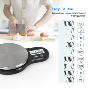 Veidt Weighing 304 Stainless Steel Electronic Food Kitchen Weight <b>Scale</b> Digital Home SF-480 High Measures up to 1g Inc - Product Image 4