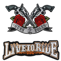 Écusson de logo de créateur brodé à coudre au fer sur des autocollants d'appliques de broderie Écussons brodés personnalisés pour vêtements de marque de vêtements
