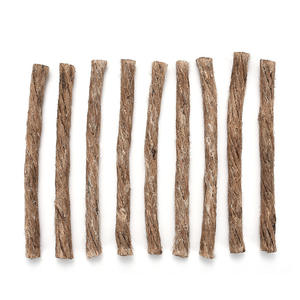 Ztc547 Allume-feu extérieur en corde de chanvre 10 cm, cordon en fibre inflammable pour le camping, le pique-nique, le barbecue, l'allumage de la cheminée - Product Image 1