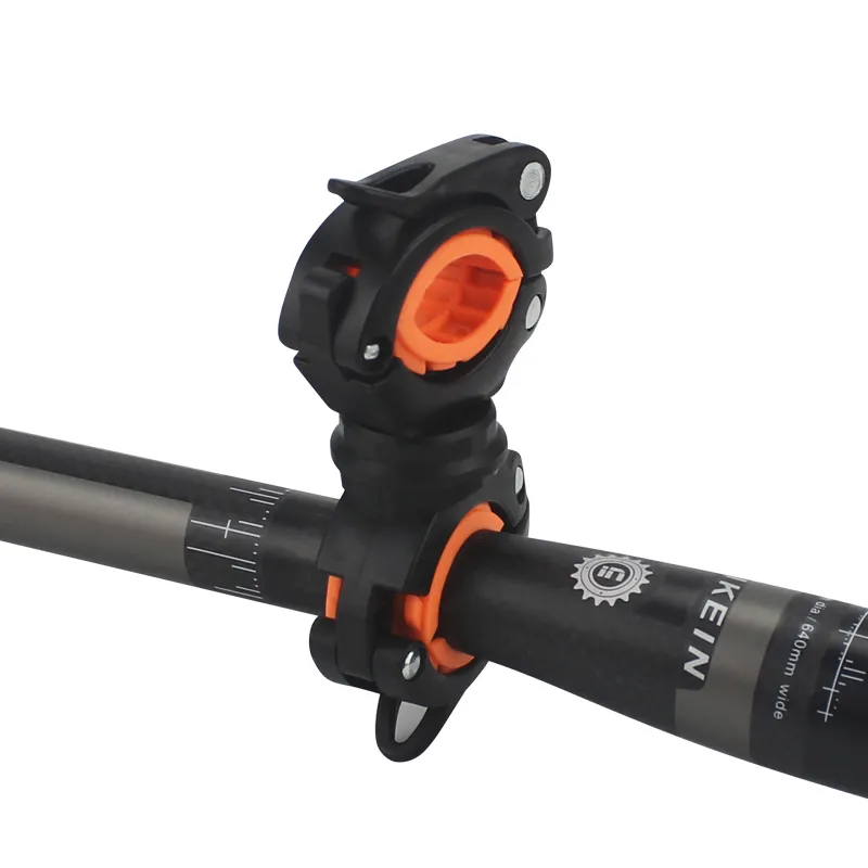 360 Degree Rotation Flashlight Torch Mount Led Lamp Base Light Bicycle Flashlight Holder