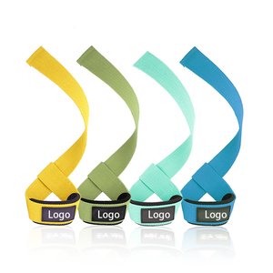 2024 Heavy Duty Fitness Padded Neoprene Breathable Waterproof Weightlifting <b>Weight</b> Pull Deadlift Custom Logo Wrist Straps for - Product Image 5
