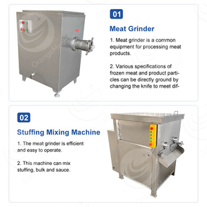 ORME Industrial Embutidora Sausage Production Line Automatic <b>Meat</b> Sausage Salami Make Machine Price - Product Image 3