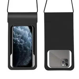 Универсальный прозрачный водонепроницаемый чехол для телефона IPX8 водонепроницаемый чехол на молнии для мобильного телефона сухая сумка для телефона