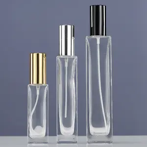 Bouteille pour parfum 30ML 50ML 100ML, flacon en verre de haute qualité, 18 vis, 10 pièces