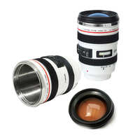 Promotionnel pas cher meilleure vente tasse unique lentille réutilisable tasse caméra lentille tasse à café