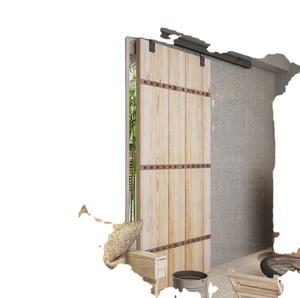 WEKIS Herrajes de Acero y Latón para Puertas Agrícolas, de Techo, Correderas, de Garaje, de Interior, de Alta Resistencia, Negros, para Dormitorio y Exterior - Product Image 6