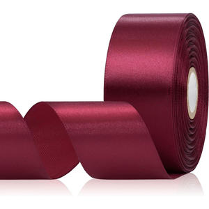 Proveedor Acepta Cintas de Regalo Coloridas Personalizadas, Cinta de Satén de Poliéster 100% de Alta Calidad al por Mayor de China, Rollo de Cinta para Bodas - Product Image 1