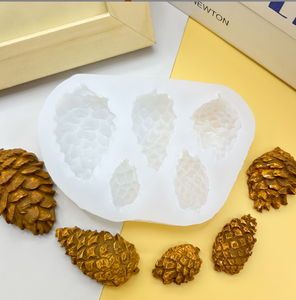Pine Cone Silicone Mold, Dried Fruit Mold, Chocolate Mold, Mousse <b>Cake</b> Mold, Baking Silicone Mold, DIY Handmade Dessert Decor - Product Image 4
