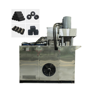 Presse hydraulique haute pression pour briquettes de charbon de bois, machine à fabriquer des briquettes de charbon de chicha en forme de cube/hexagone/carré - Product Image 1