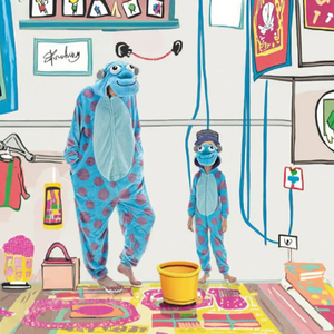 Vente flash XXL/XL, combinaisons de pyjama en flanelle à motif de grenouille et de zèbre, costumes de mascotte pour hommes, femmes et adultes, thème de Noël - Product Image 3