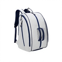 Sac à dos de pickleball grande capacité, imperméable, avec compartiment à chaussures
