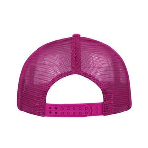 Casquette de camionneur classique à 5 panneaux avec devant en mousse, patch personnalisé de qualité supérieure, accessoire de mode urbaine durable - Product Image 3