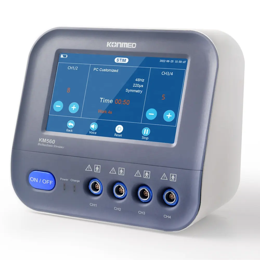 Nuova attrezzatura per fisioterapia dispositivo di trattamento attrezzatura per la riabilitazione strumento per fisioterapia dispositivo EMG machine 4 canali