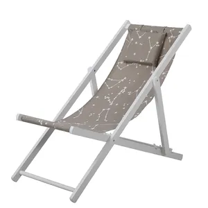 畅销户外家具沙滩椅现代木质沙滩椅休闲沙滩椅