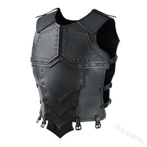 Chevalier médiéval samouraï Costume cuir poitrine armure protecteur GN bataille équipement accessoire Dragon échelle plastron pour hommes - Product Image 3