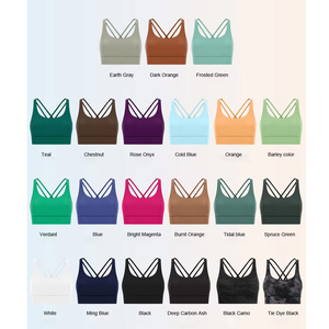 Roregal Classic Sports <span class=keywords><strong>Sexy</strong></span> Absorbant Gilet Femmes Fitness Workout Séchage Rapide Yoga Soutien-Gorge Top pour Gym - Product Image 4