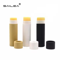 Emballage en papier écologique pour baume à lèvres, parfum, huiles essentielles, taille personnalisable, tube en kraft/carton