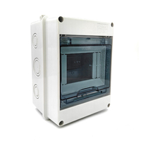Boîtier de protection de distribution d'alimentation en plastique ABS durable DB HT-5/8/12/15/18/24 voies IP65