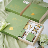 Boîtes d'emballage pour bougies en gros, luxe, design personnalisé avec autocollant, boîtes cadeaux en papier pour chocolats, cadeaux de Noël