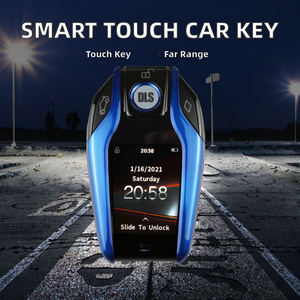 Clé de voiture intelligente multifonctionnelle <span class=keywords><strong>DLS</strong></span> avec télécommande, écran tactile LCD, entrée sans clé, unidirectionnelle, 12V DC - Product Image 2