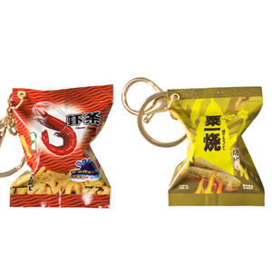 Shin Ramyun <span class=keywords><strong>turchia</strong></span> Noodles simulazione onda imballaggio ciondolo plastica cibo giocattolo capsula Pvc borsa portachiavi accessorio portachiavi portachiavi - Product Image 5