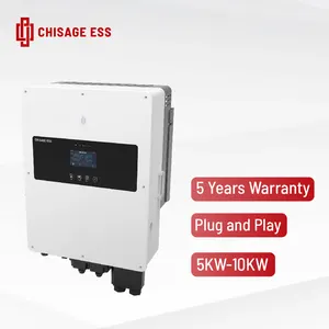 欧盟库存Chisage ESS混合逆变器10KW单相2MPPT太阳能逆变器低压电池系统