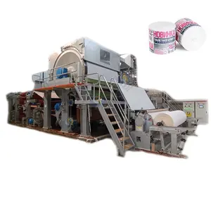 Máquina automática de fabricación de papel higiénico a pequeña escala