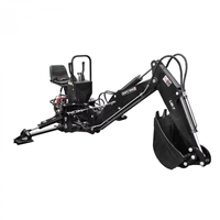 Chargeuse-pelleteuse hydraulique montée sur tracteur à attelage 3 points LW6/LW7/LW8
