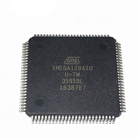 Circuito integrado electrónico de ATXMEGA128A1U-AU, suministro IC nuevo y Original, en existencia, servicio Bom