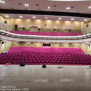 Muebles Plegables de Diseño Moderno para Cine, Teatro, Escuela, Hogar, Oficina y Hotel, con Patas Metálicas, Cojines de Tela y Esponja, Venta al Por Mayor - Product Image 5