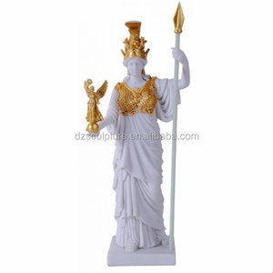 Statua <span class=keywords><strong>di</strong></span> Atena in Marmo Naturale Scolpito Mitologia Greca - Product Image 4