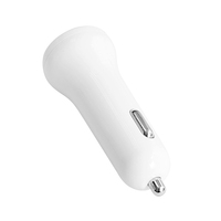 Chargeur de téléphone à charge rapide USB 2 ports 5V4.8A 24W adaptateur de chargeur de voiture double USB pour véhicule 12V 24V Iphone Samusung