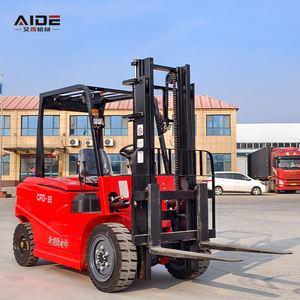 Forklift Listrik Roda Bebas Ongkir Baterai Lithium Kapasitas 3 Ton 5 Ton Kabin Loader untuk Dijual - Product Image 6